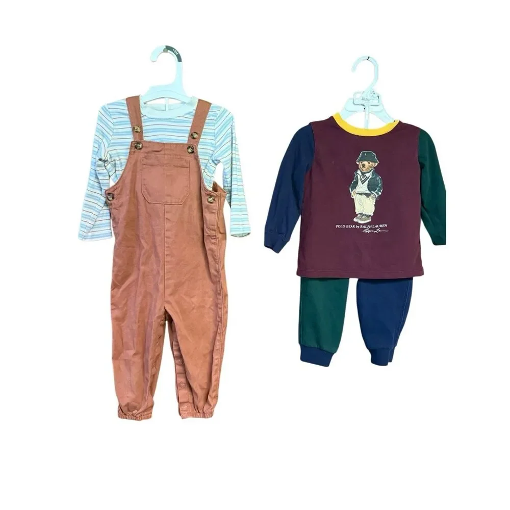 Ralph Lauren & Carters Outfits Sz 18M NWT